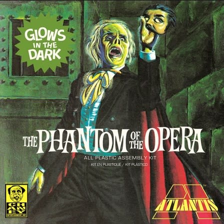 1/8 Phantom of the Opera Glow-in-the-Dark Figure Plastic Kit