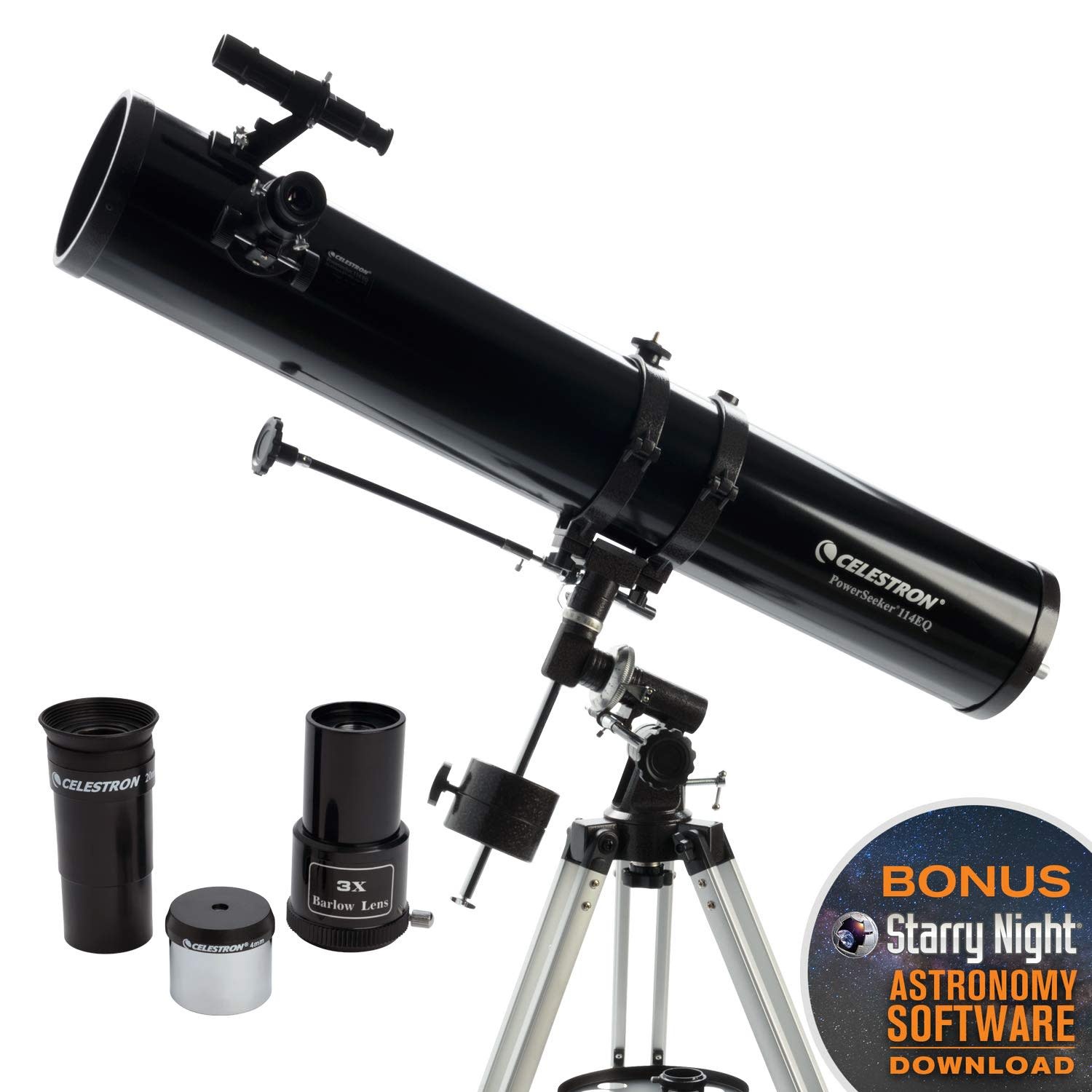 PowerSeeker Telescope 114EQ