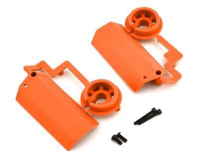 Shock Shaft Guards: Traxxas X-Maxx, Orange  RPM80438