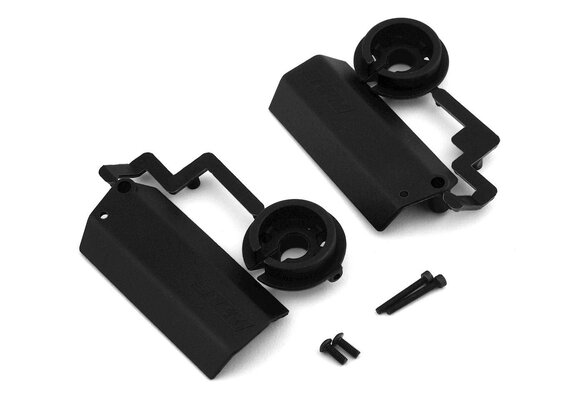 RPM Shock Shaft Guards: Traxxas X-Maxx, Black