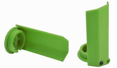 Shock Shaft Guards: Traxxas X-Maxx, Green  RPM80434