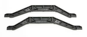 Chassis braces, lower (black) (2), 3921