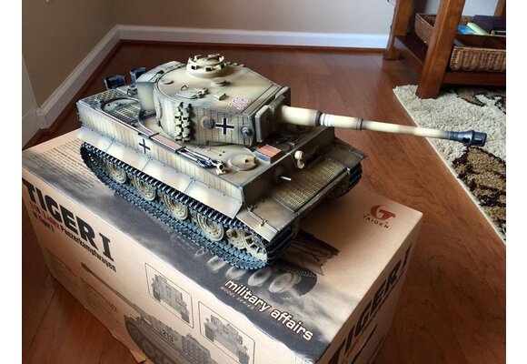 Taigen Tiger 1 Late Version (Metal Edition) Airsoft 2.4GHz RTR RC Tank 1/16th Scale