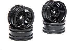 1.0 Rockster Wheels Black (4pcs): SCX24