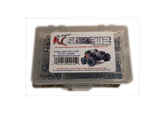 Stainless Steel Screw Set-Traxxas Latrax Teton 1/18th