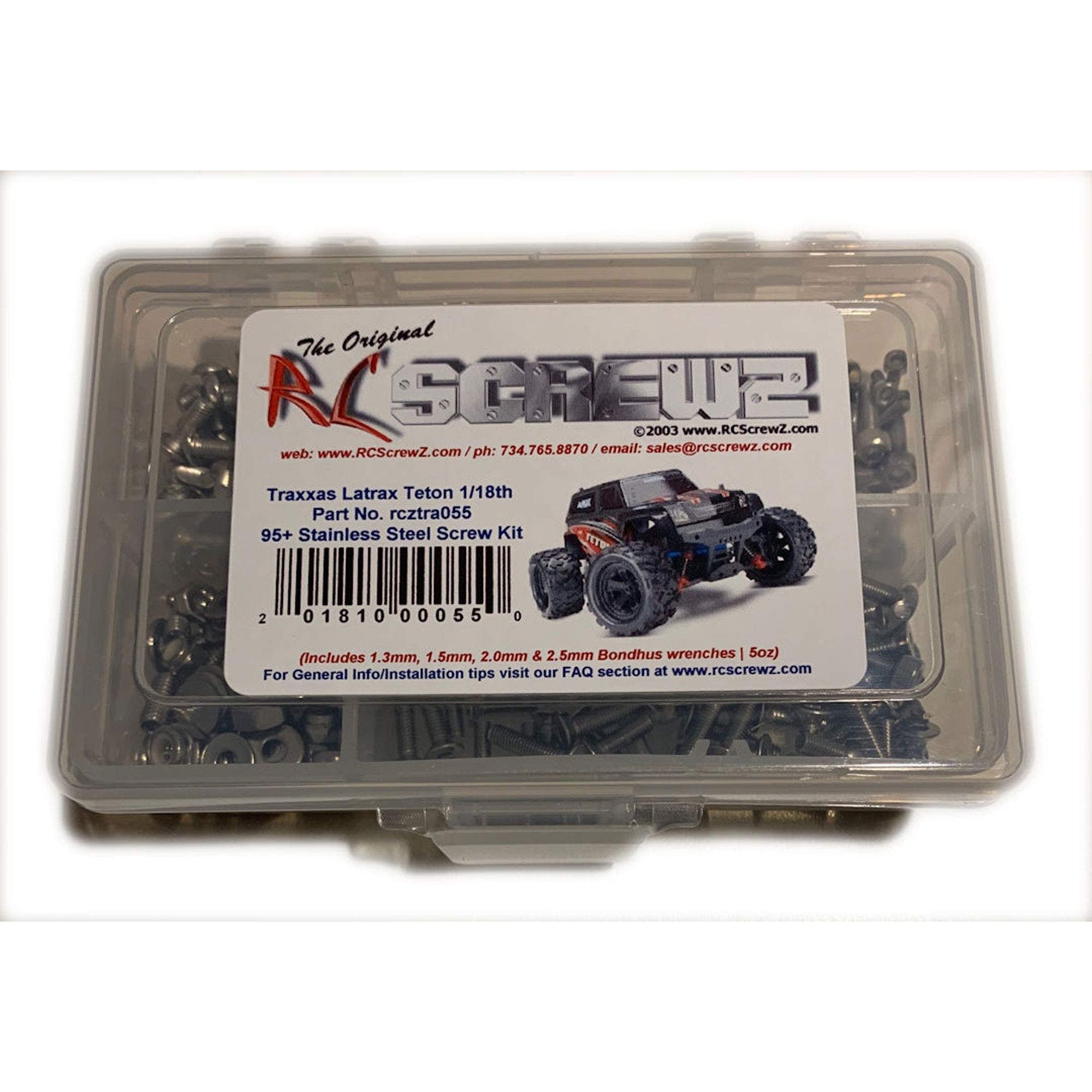 Stainless Steel Screw Set-Traxxas Latrax Teton 1/18th