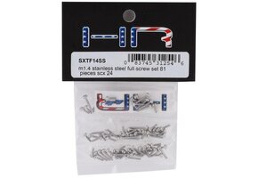 M1.4 stainless steel full screw set 81 pieces SCX 24