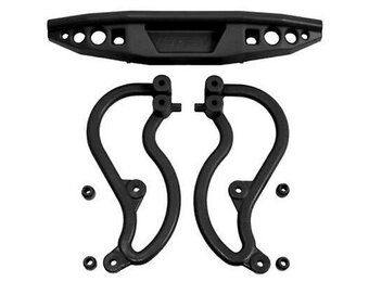 RPM Rear Bumper, Black : Stampede 2WD