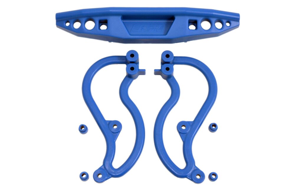Rear Bumper, Blue : Stampede 2WD  RPM70835
