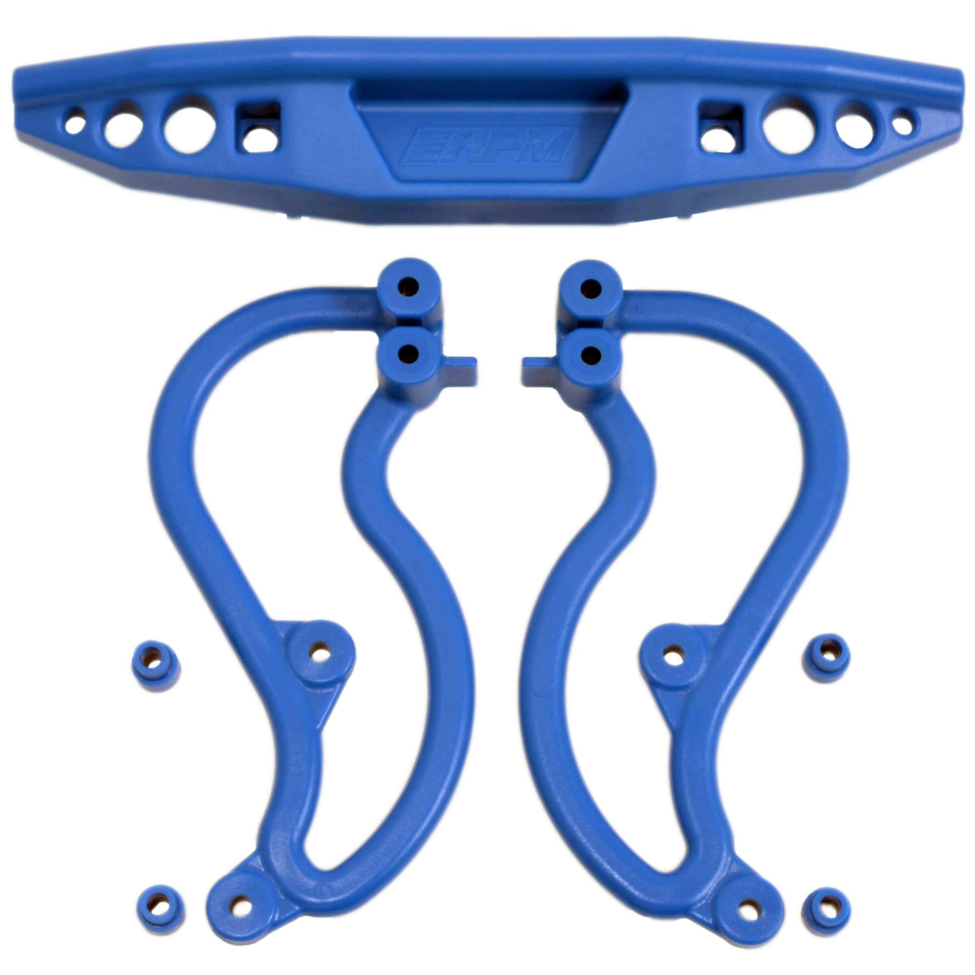 Rear Bumper, Blue : Stampede 2WD  RPM70835