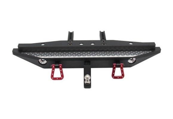Aluminum Diamond Rear Bumper (2): TRX-4