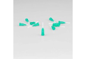 J Concepts Glue tip needles, medium bore - green 10pc