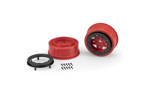 Tremor Slash narrow front wheel-RED/BLK BDLCK (2)