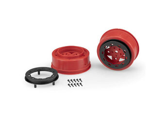 Tremor Slash narrow front wheel-RED/BLK BDLCK (2)