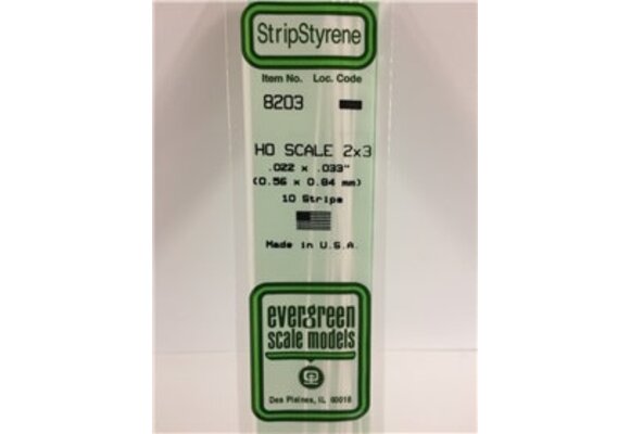 HO Strip 2 x 3 (10)