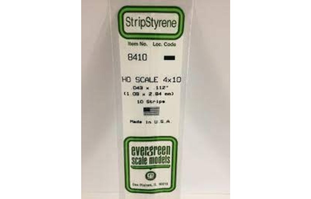 HO Strip 1 x 4 (10)