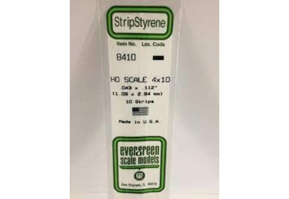 HO Strip 1 x 4 (10)