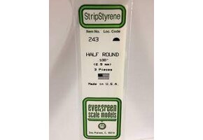 Half Round .100" (3)