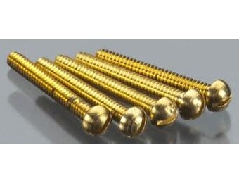 00-90 3/8" Round Head Machine Screw (5)