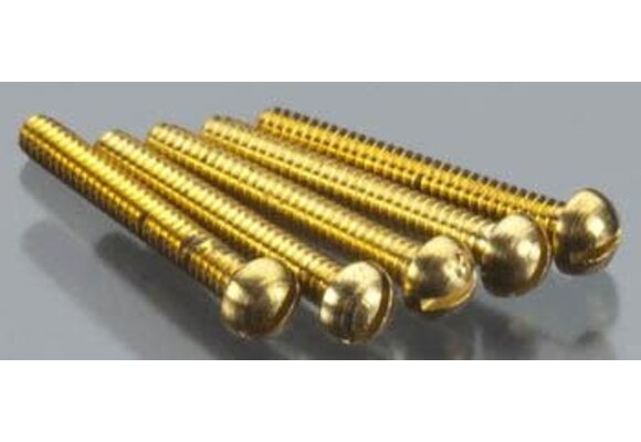 00-90 3/8" Round Head Machine Screw (5)