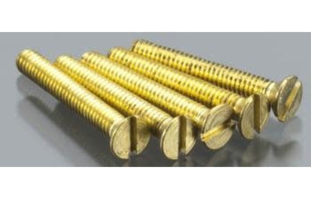1-72 1/2" Flat Head Machine Screw (5)