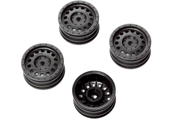 1.0 Method MR307 Hole Wheels (4pcs): SCX24