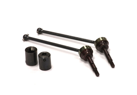 INTEGY Steel Rear Universal Driveshaft (2): Slash 4X4
