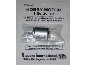 Hobby Motor 1.5v-3v DC (slower roation)