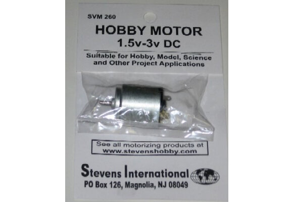Hobby Motor 1.5v-3v DC (slower roation)