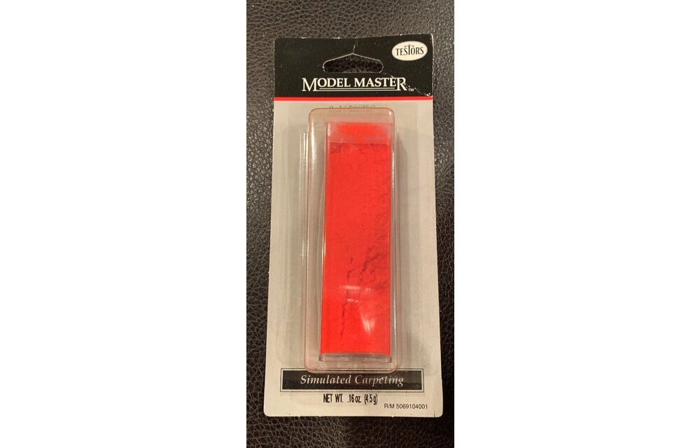 Red Simulated Carpeting