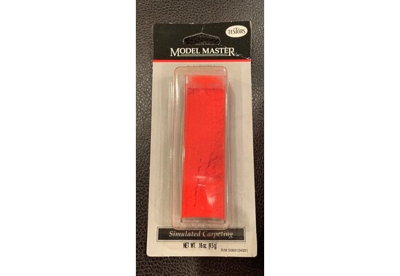 Red Simulated Carpeting