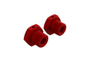 AR310904 Aluminum Wheel Hex 17mm Red (2)