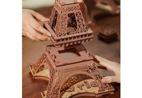Night of the Eiffel Tower 3D Wooden Puzzle