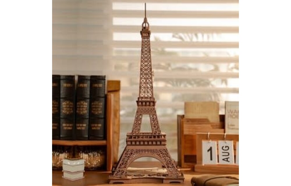 Night of the Eiffel Tower 3D Wooden Puzzle