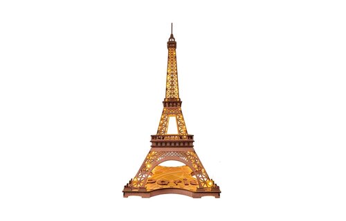 Night of the Eiffel Tower 3D Wooden Puzzle