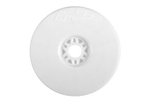 1/8 Velocity V2 Buggy Wheel, Fr & R, White(4)