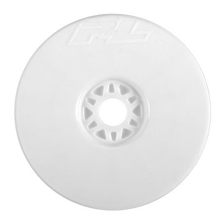 1/8 Velocity V2 Buggy Wheel, Fr & R, White(4)