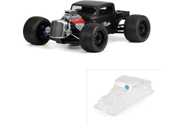 Rat Rod Clear Body : Revo 3.3, ERevo, Summit