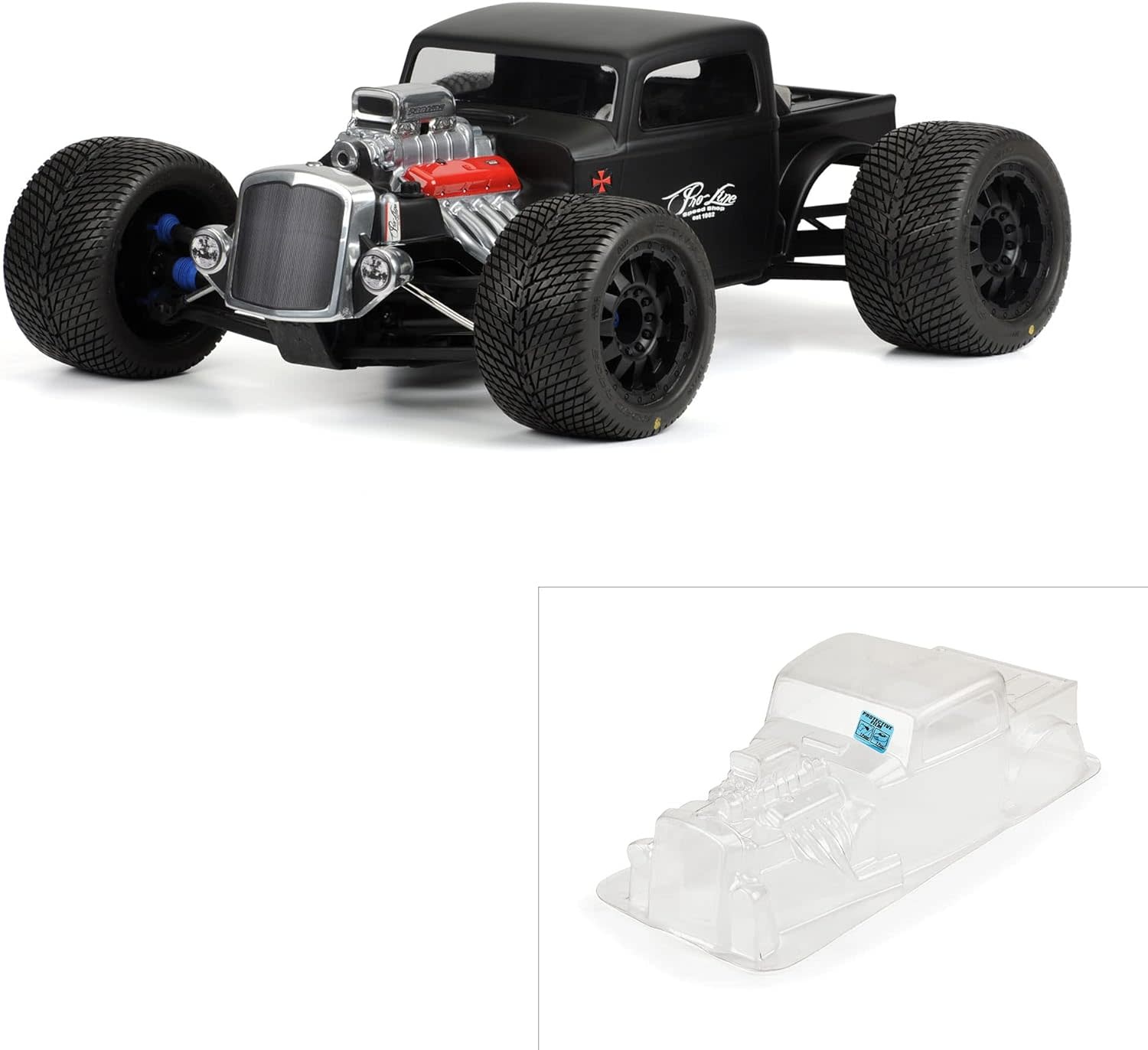 Rat Rod Clear Body : Revo 3.3, ERevo, Summit