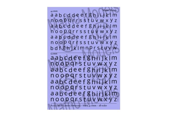 Multi-Scale Decal set