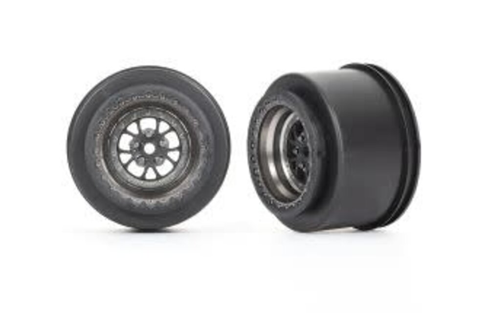 Wheels, Weld satin black chrome (rear) (2)