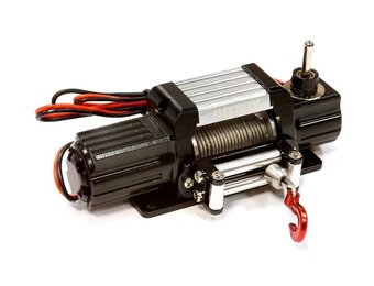 T7 High Torque Mega Winch Blk 1/10 Rock Crawlers, INTC25579BLACK