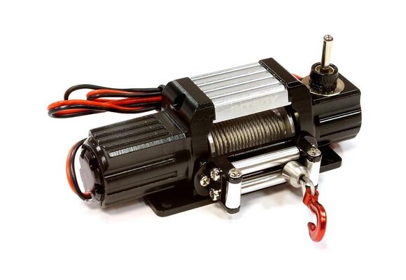 T7 High Torque Mega Winch Blk 1/10 Rock Crawlers, INTC25579BLACK
