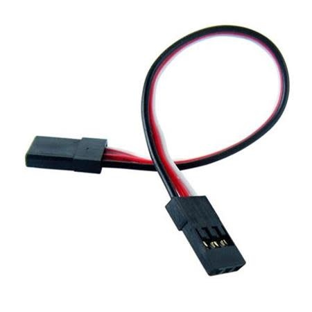 Male-to-Male Servo Extension Cord - 4" (100mm)