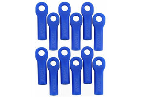Long Rod Ends (12), Blue: TRA 1/10,Rally  RPM80515