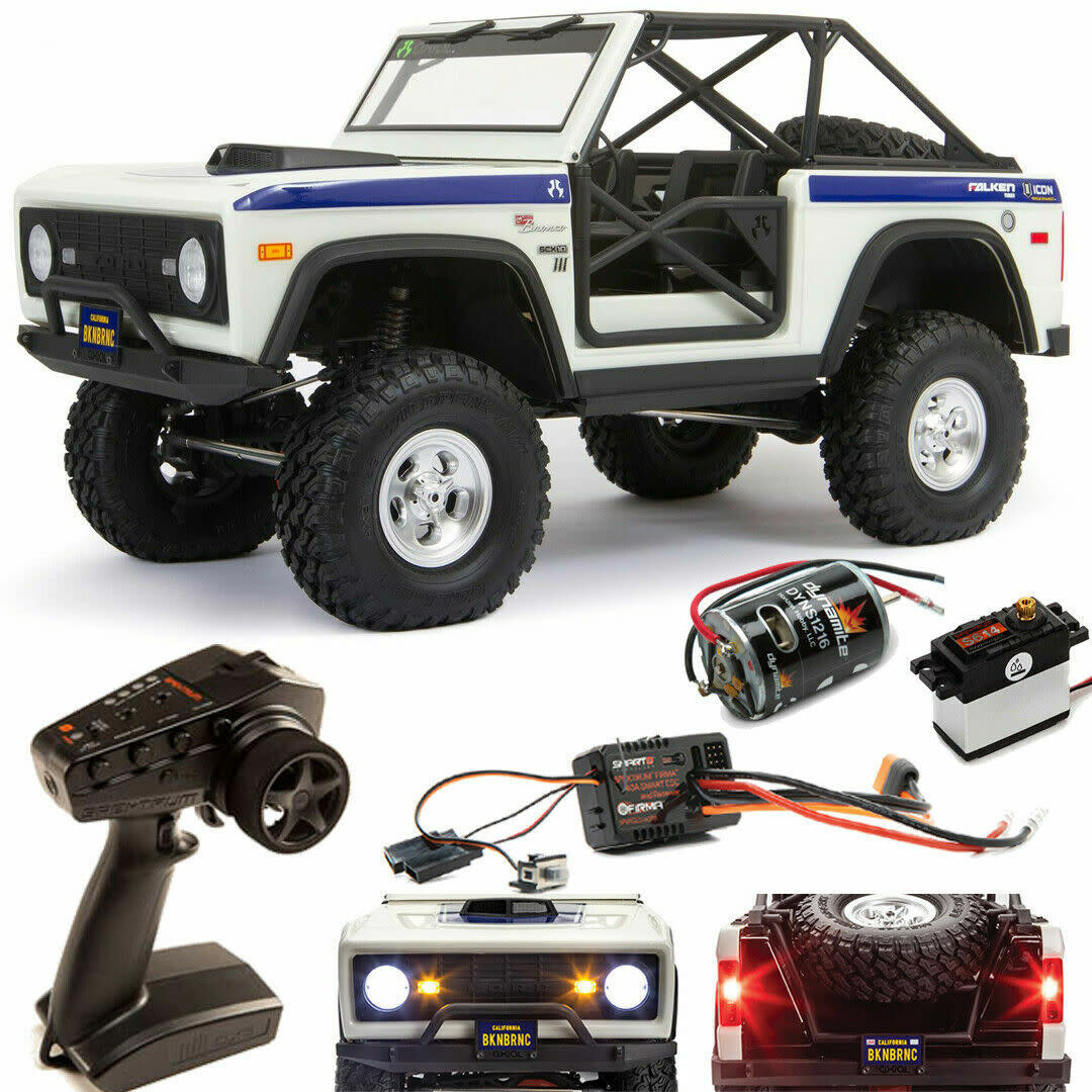 SCX10 III Early Ford Bronco 1/10th 4wd RTR - Warrenton Hobby