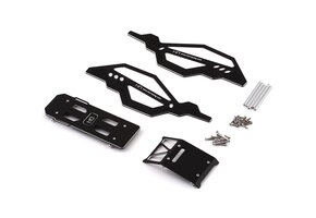Hot Racing Axial SCX24 Aluminum Rock Racer Conversion Chassis (Black)
