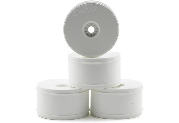 1/8 Velocity VTR 4.0 Zero Offset Wheel, White (4)