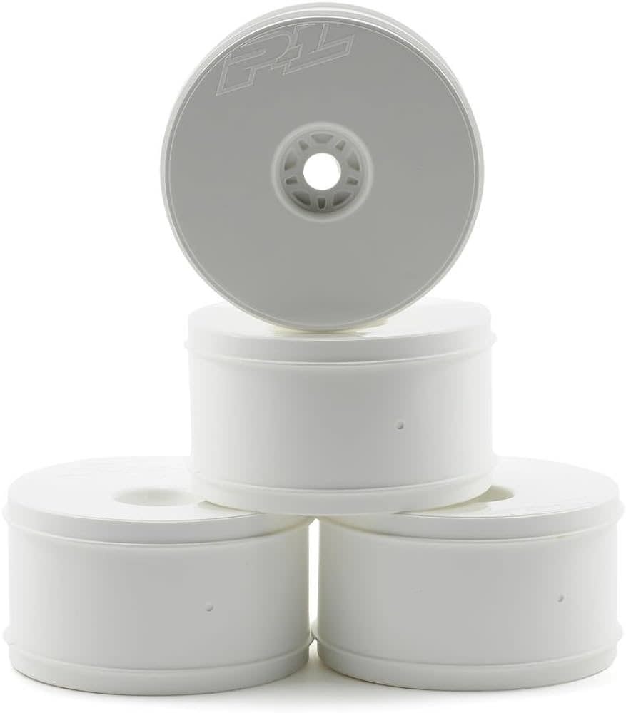 1/8 Velocity VTR 4.0 Zero Offset Wheel, White (4)