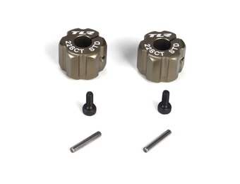 Rear Hex, Standard Width, Aluminum: 22SCT